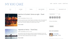 Desktop Screenshot of mykikicake.com